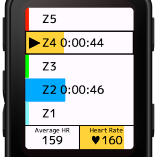 Garmin edge heart rate from watch hot sale