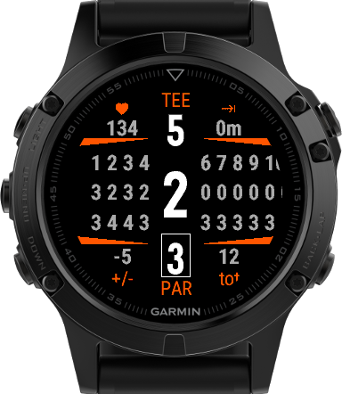 garmin disc golf