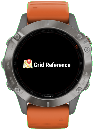 Garmin forerunner 235 shop grid reference