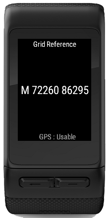 Garmin forerunner cheap 235 grid reference