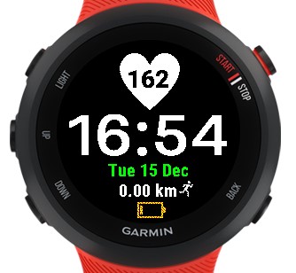 systematisk heks amme Clear Forerunner 45 Face | Garmin Connect IQ