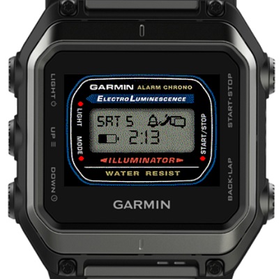 Garmin casio watch discount face