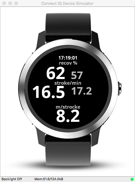 Rowing Garmin Connect IQ