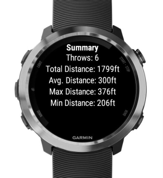 Garmin 2025 disc golf