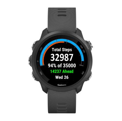 Garmin 735xt store step counter