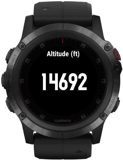 Simply Altitude Garmin Connect IQ