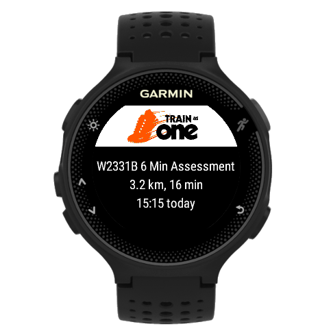 trainasone garmin