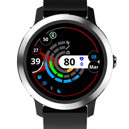 SMARTGOALS HR VIVO3 EDITION Garmin Connect IQ