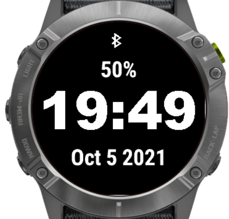 Simple store garmin watch