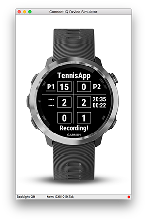 Garmin forerunner 2024 245 tennis