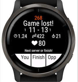 Garmin vivoactive store 3 squash