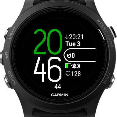 garmin forerunner 645 watch faces