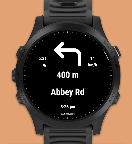 Garmin watch sale google maps