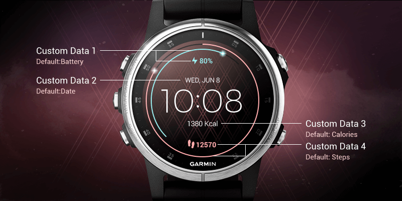 Custom garmin outlet watch face