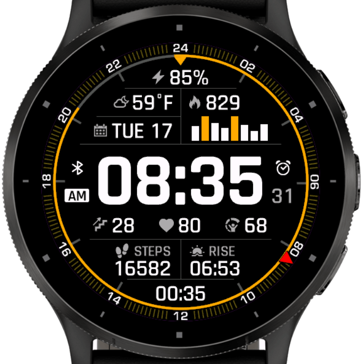 Black Grid | Connect IQ Store